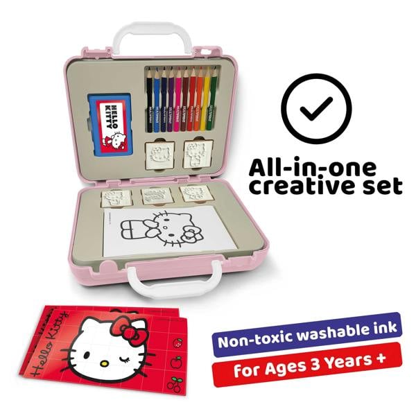 Multiprint Hello Kitty Travel Set by Multiprint – Kids Activity & Craft Set