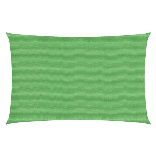 Berkfield Sunshade Sail 160 g/m�__ Light Green 2x5 m HDPE