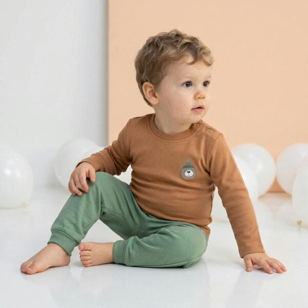 Mini Cuddles Animal-Print Joggers (Multicolour), 3 Pack