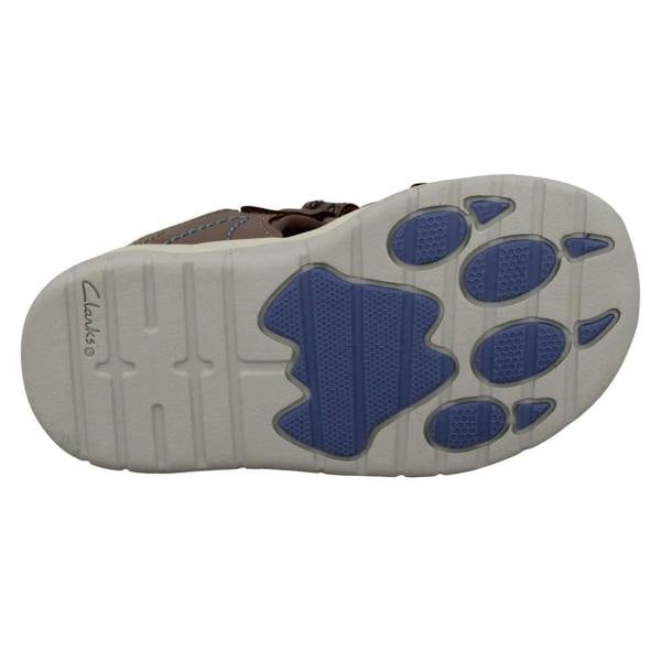 Clarks Childrens Clarks PLAYPRINT Big Cat Detailed Sandals Clowder Print T