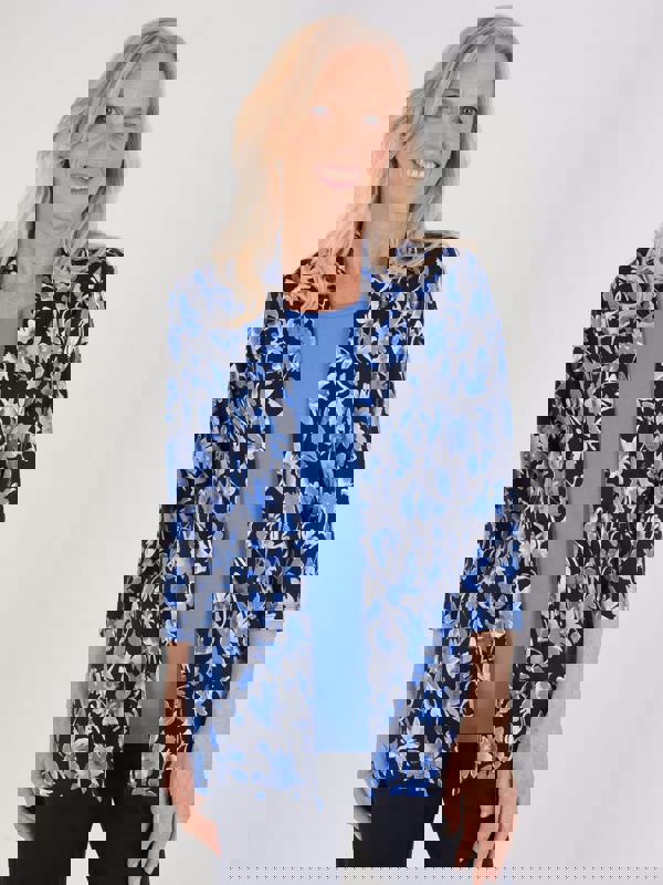 TIGI Jersey Floral 2 In 1 Top