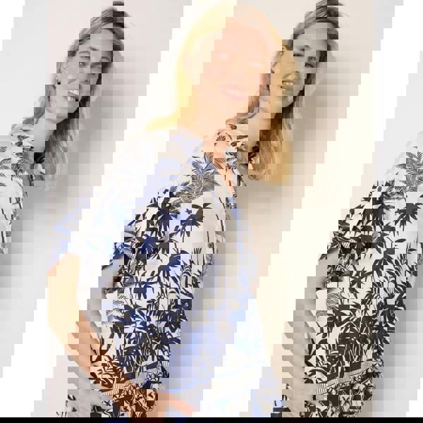 Blue Vanilla Palm Tree Set