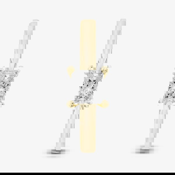 1888 Collection 9ct Yellow Gold 0.33ct Princess Cut Diamond Solitaire Ring PPP01-9Y-0.33-H-SI2