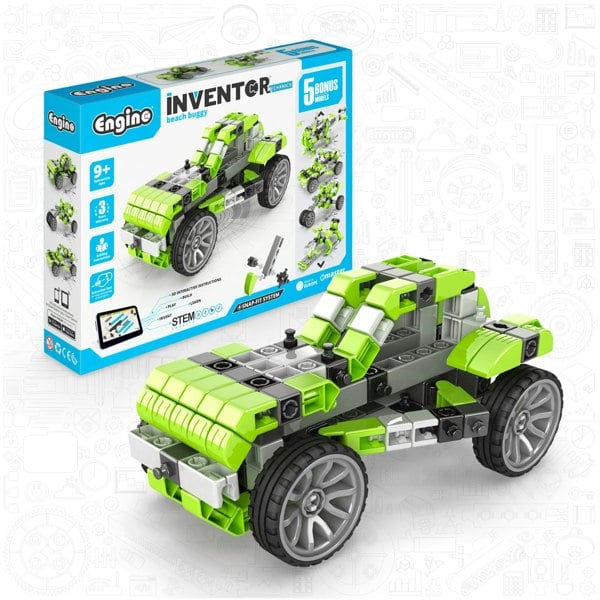 Engino Inventor Mechanics: Beach Buggy with 5 bonus models