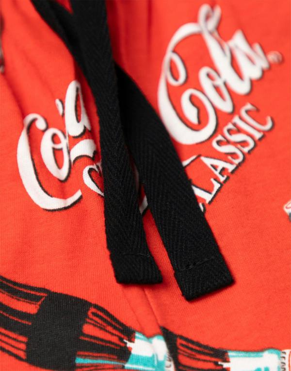 Coca Cola Mens Red Logo Lounge Pants