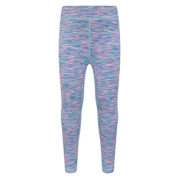 Mountain Warehouse Girls Kayleigh II Space Dye Leggings - Blue
