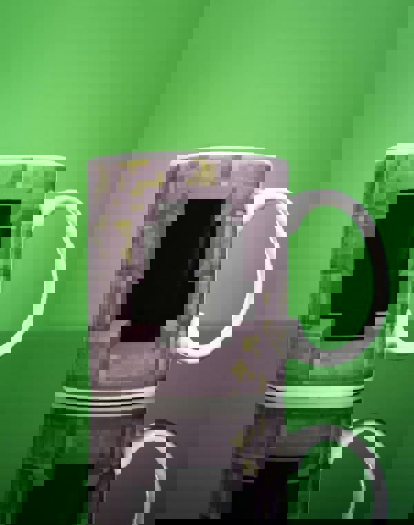 Minecraft Unisex Kids Grey Creeper Heat Change Graphic Heat Changing Mug (One Size)