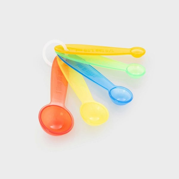 tickit Translucent Colour Measuring Spoons