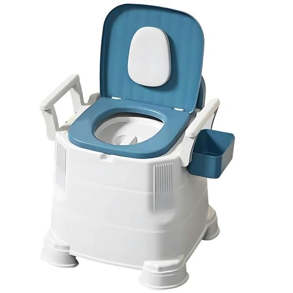 Havendro Mobile Adult Bedside Commode Toilet With Detachable Armrests Odorless Design