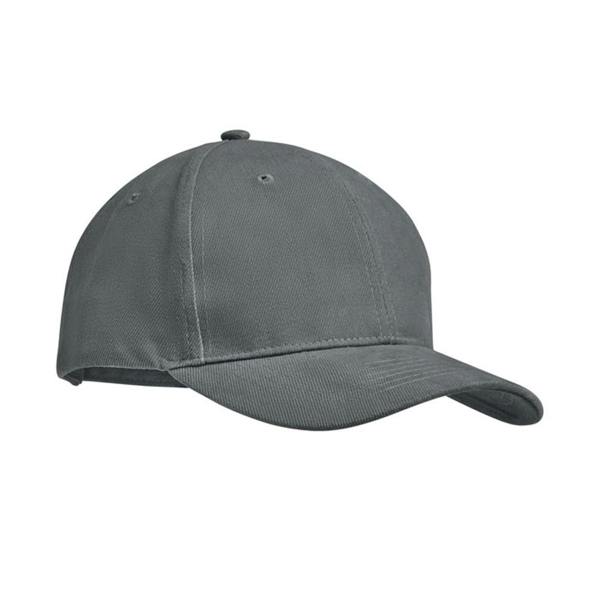 MidOcean Tekapo Heavy Brushed Cotton Baseball Cap - Grey - 