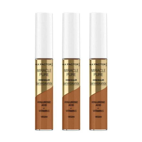 Max Factor 3 x Max Factor Miracle Pure Concealer 24H Hydration - Shade 08 7.8ml