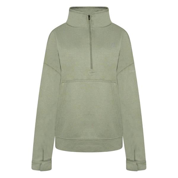 Dare 2B Womens/Ladies Zip Neck Sweatshirt - Duck Green - 