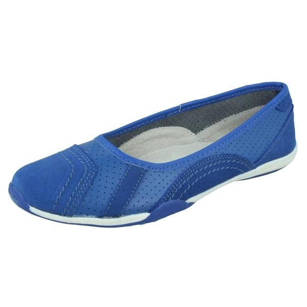 Down to Earth Ladies Down To Earth Flat Ballerina Shoes