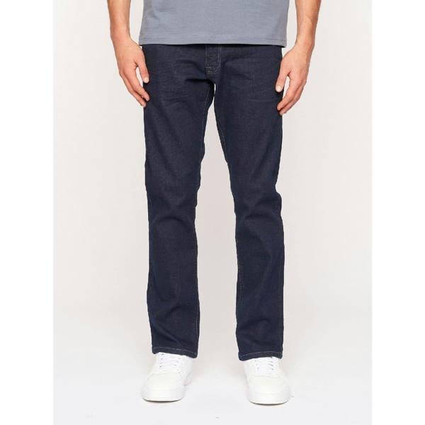 Crosshatch Mens Cadman Straight Jeans - Navy - 