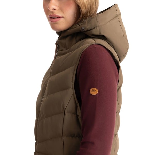 Trespass Women's Audrey Gilet - Khaki Tone