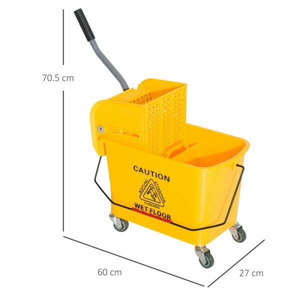 Mop Bucket with Wringer