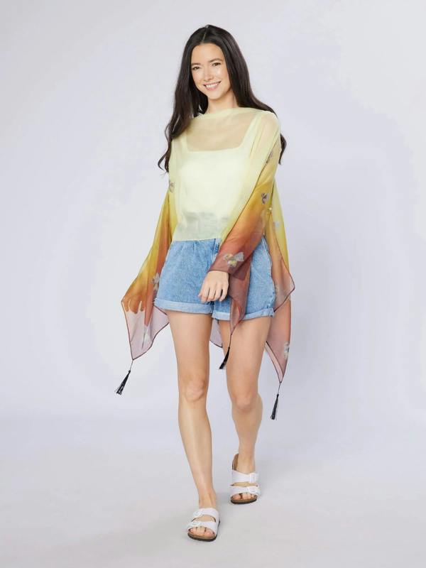 Art on Scarves The Ultimate Accessory - Bees