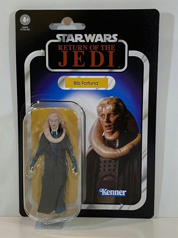 bib fortuna star wars return of the jedi 3.75 inch figure kenner hasbro f4463