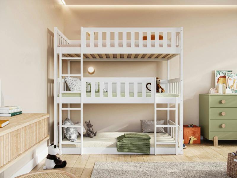 Flair Bea Triple High Bunk Bed
