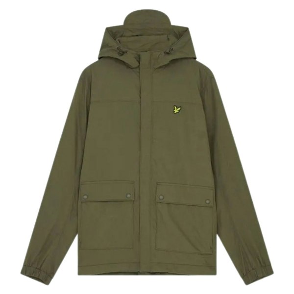 Lyle & Scott Hooded Pocket Green Jacket XS