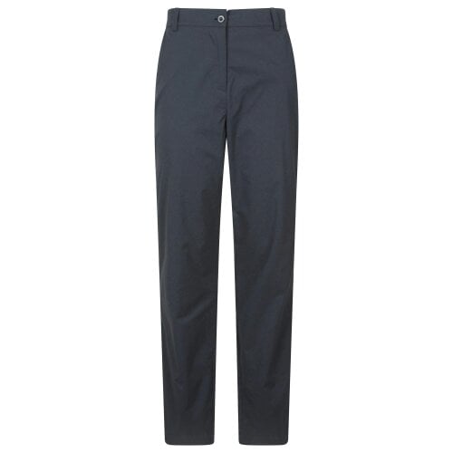 Mountain Warehouse Womens Delta Stretch Trousers - Black - Black - 94% Polyamide/6% Elastane