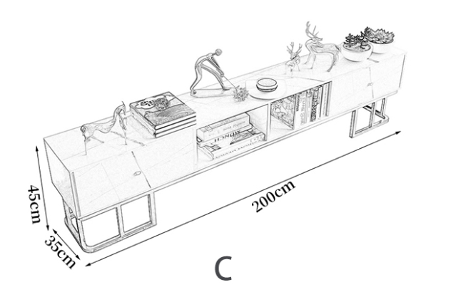 Weilai Concept Lorelei Nesting Coffee Table Set, Sintered Stone