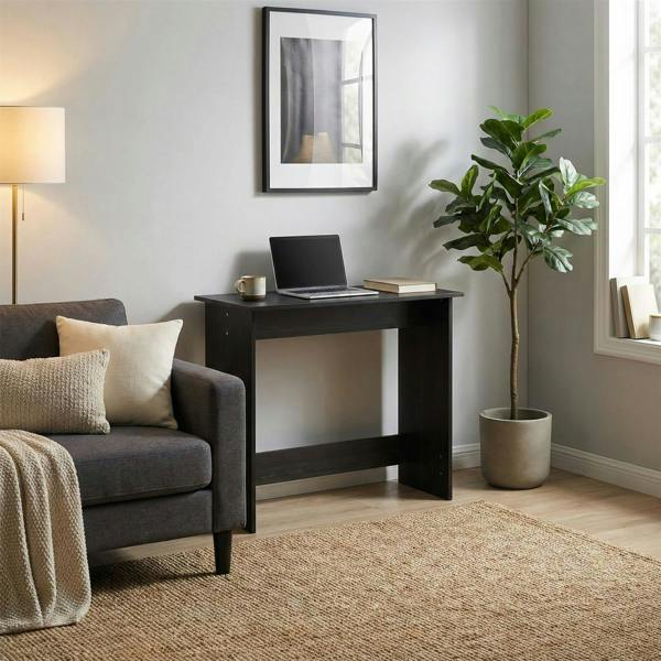 WALPLUS Simplistic Study Table, Espresso | Modern Table Designed for Contemporary Interiors