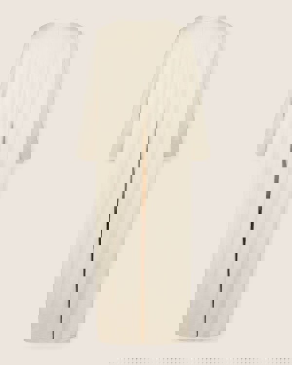 Mai Cream V- Neck Jumpsuit- image 4