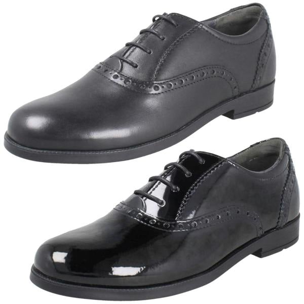 Start-rite Girls Startrite Brogue Lace Up School Shoes Hermione