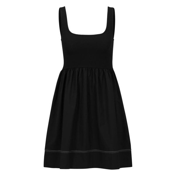 Hugo Womens/Ladies Naronja Mini Dress - Black