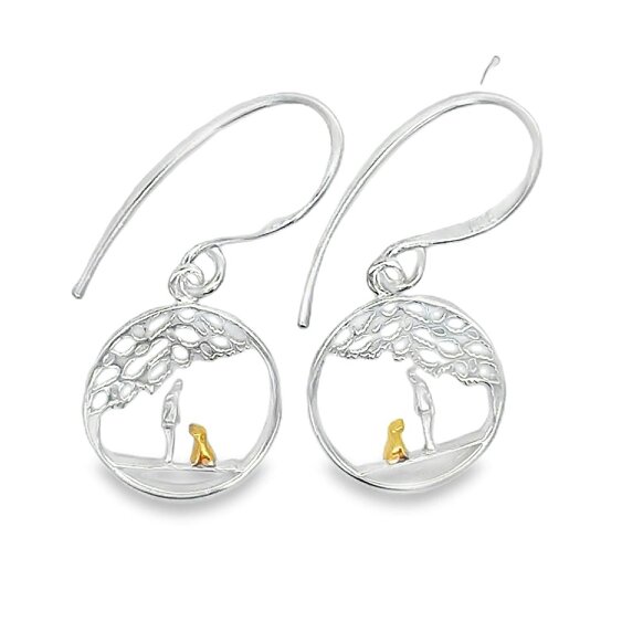 Reeves & Reeves Our Best Friend Drop Earrings