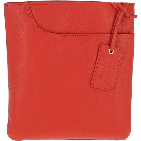 Ashwood Curve Zip Top Leather Cross Body Bag : CURVE