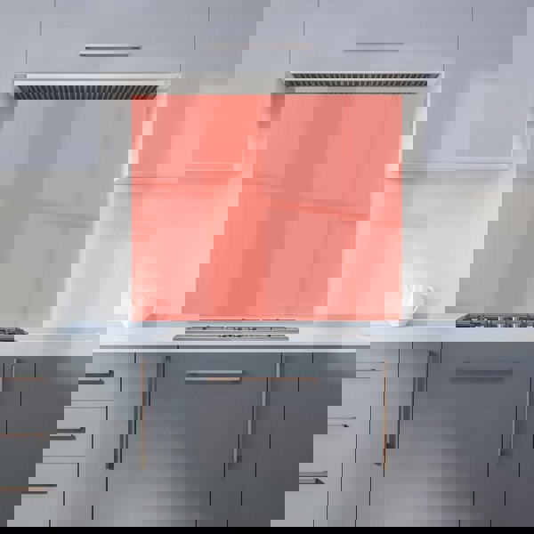 Warren Reed - Designer Coral Pink Kitchen Splashback