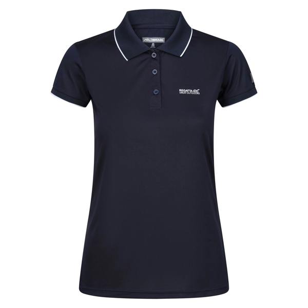 Regatta Womens/Ladies Remex II Polo Neck T-Shirt - Solid Navy - 