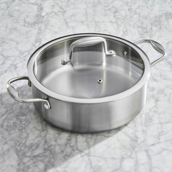 Cooks Professional Tri-Ply Sauté Pan | 24cm