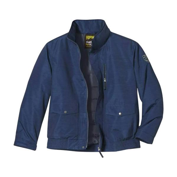 Atlas For Men Mens Water Repellent Detachable Parka - Navy
