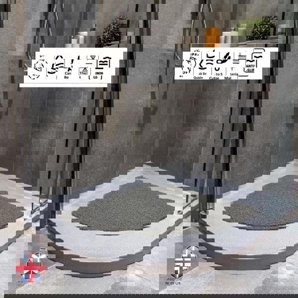 Nicoman Spaghetti Anti Slip Shower/Bath Mat