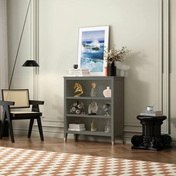 Cabinet Bits Palazzi 3 Tier Bookcase H97 W89 D25cm