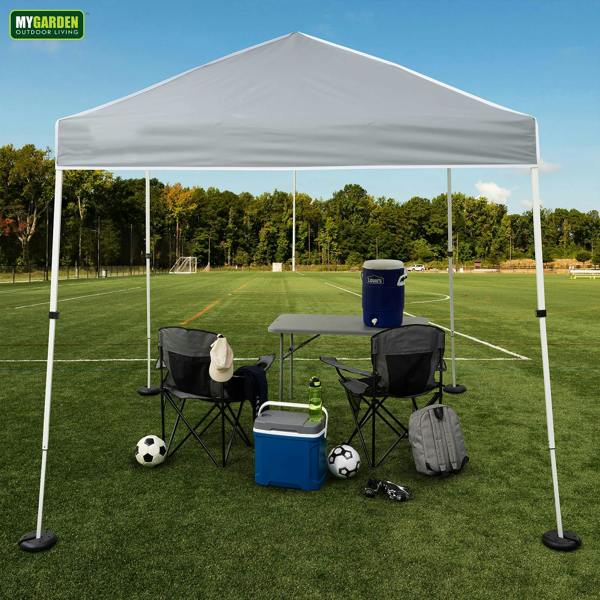 My Garden Outdoor Living My Garden Gazebo Weights Set of 4-Heavy Duty 2.3kg Each-Cement Filled Tent Leg Weight-Canopy Base Anchor for Gazebo & Parasol