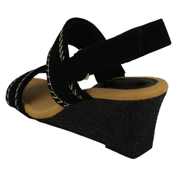 Clarks Ladies Clarks Wedge Sandals Kyarra Rose
