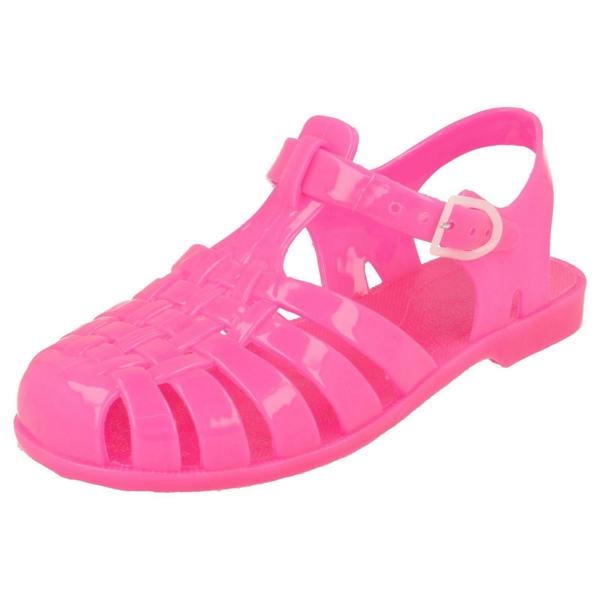 Spot On Girls Spot On Glow in the Dark Jelly Sandals