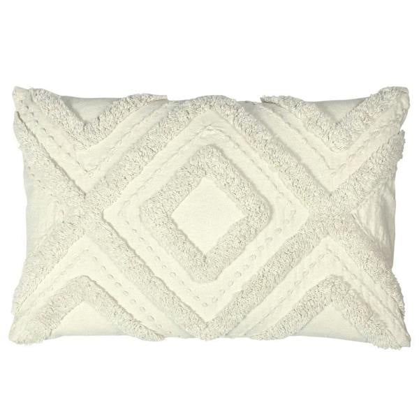 Furn Orson Tufted Cushion Cover - Ecru - 