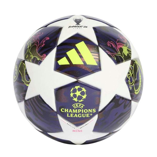 Adidas UEFA Champions League Mini Football - Purple/White - 