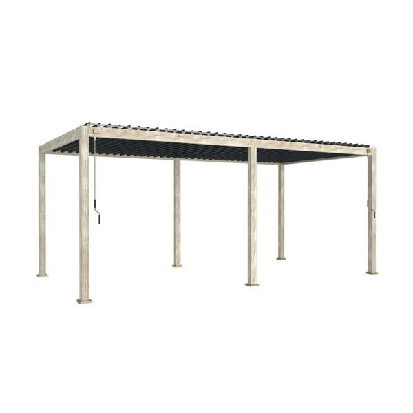Ocean Designs Tivoli 6m x 3m Wood Effect Free Standing Pergola