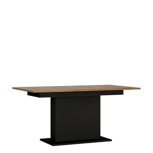 Furniture To Go Brolo Extending Dining table  in Walnut and Black