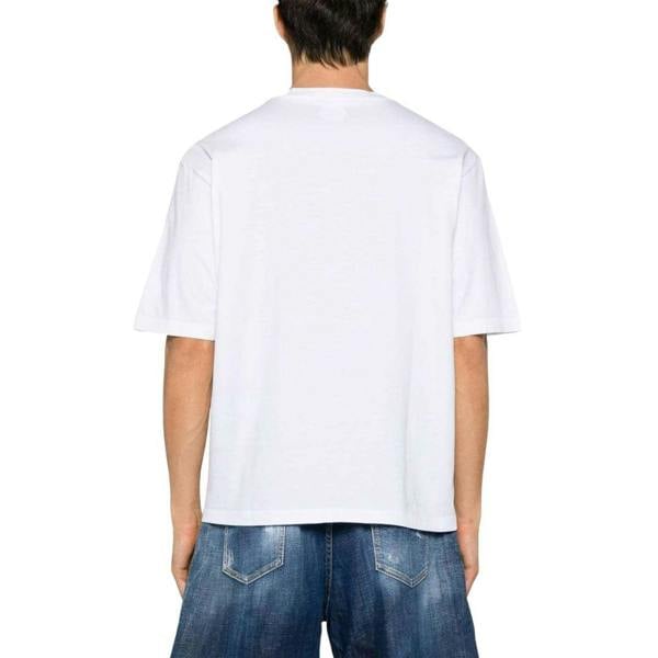 DSquared2 Mens Logo T-Shirt - White - 