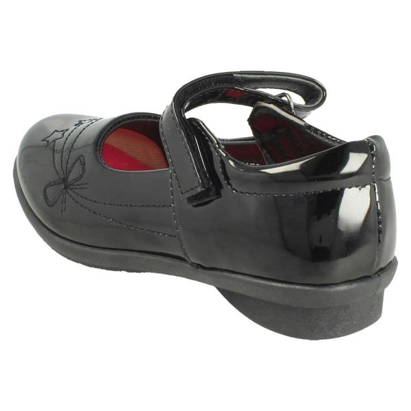 Spot On Girls Spot On Strap Fastening Mary Jane School Shoes H2674