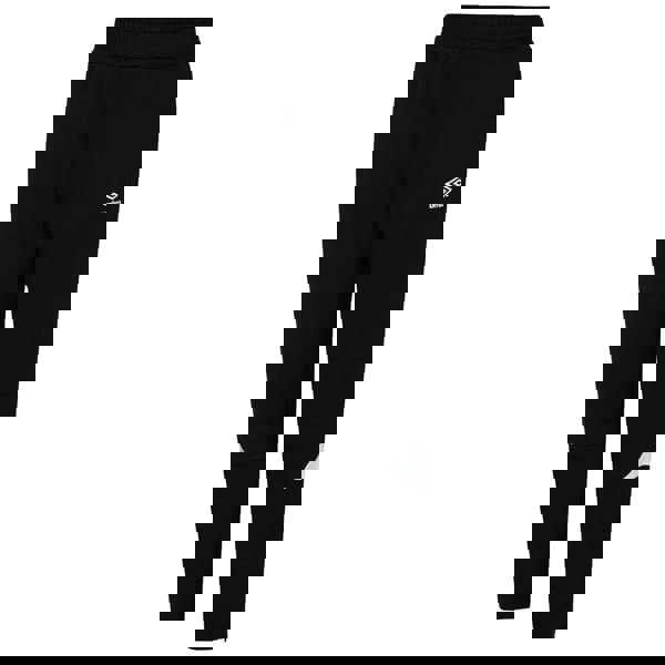 Umbro Kids Total Tapered Training Jogging Bottoms - Black/White