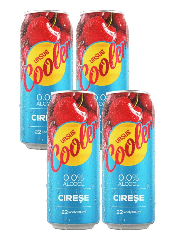 Ursus Cooler Cherry Lager Alcohol Free 4x500ml