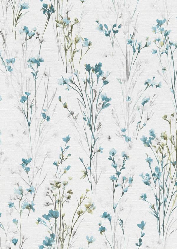 Erismann Bright Meadow Floral Wallpaper